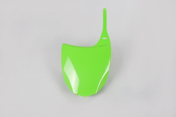 Front Number Plate green for Kawasaki KX 250 F (2009-12) - KX 450 F (2009-12)